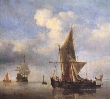 Willem van de Velde the Younger Werke - Beruhigen Sea marine Willem van de Velde dJ